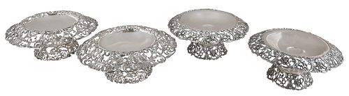 Set of Four Howard and Co. Sterling Bowls