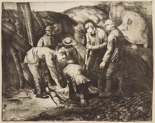 George Bellows lithograph