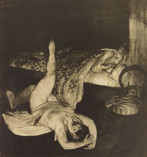 George Bellows lithograph