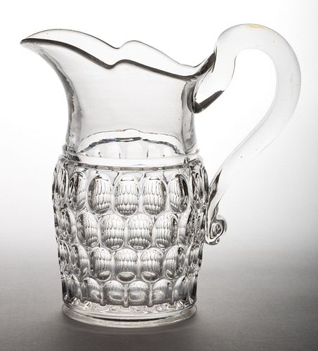 EARLY THUMBPRINT / ARGUS (OMN) WATER PITCHER