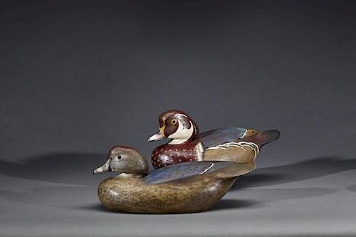 Wood Duck Pair Ken Anger (1904-1983)