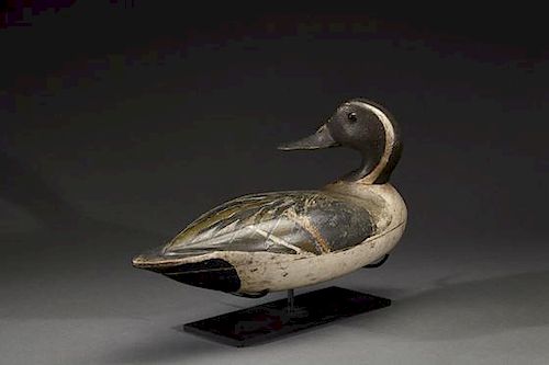 Important Turned-Head Carriage House Pintail Drake
