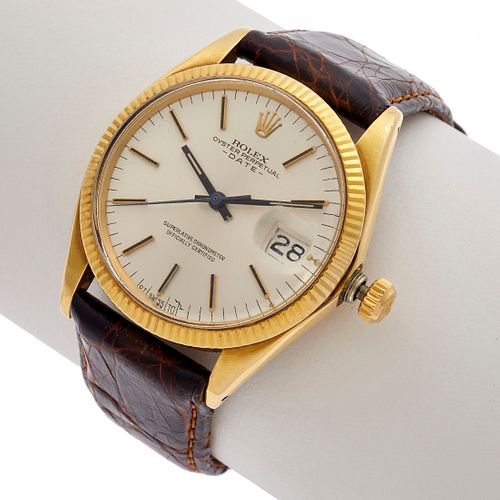 Rolex Oyster Perpetual Date, 14k Watch, Ref 1503