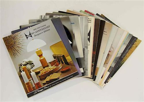 A Collection of Haeger Pottery Catalogues
