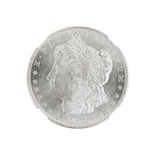 1884-S MORGAN $1 COIN