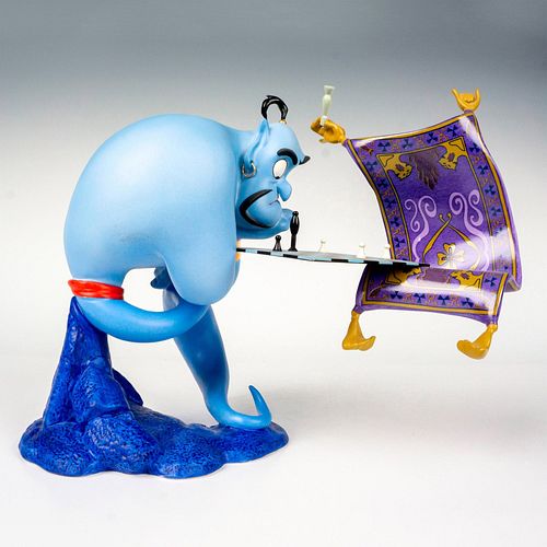 Walt Disney Classics Figurine, Genie, I'm Losing to a Rug
