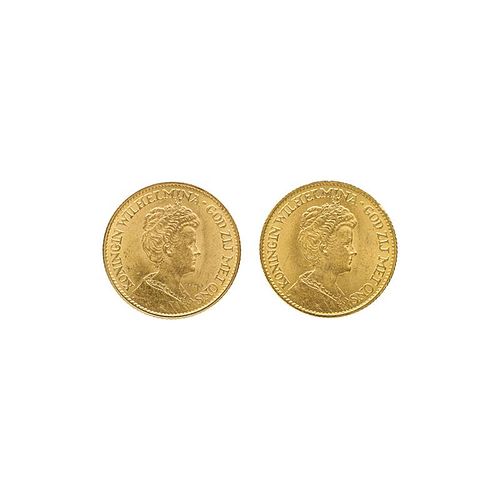 NETHERLANDS 10G GOLD COINS
