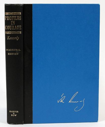JOHN F. KENNEDY AUTOGRAPHED BOOK