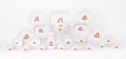 Wedgwood tea service in the flying cloud pattern t