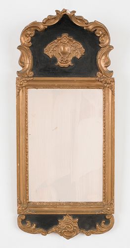 Italian giltwood mirror, 19th c., 32" l., 13 1/4".