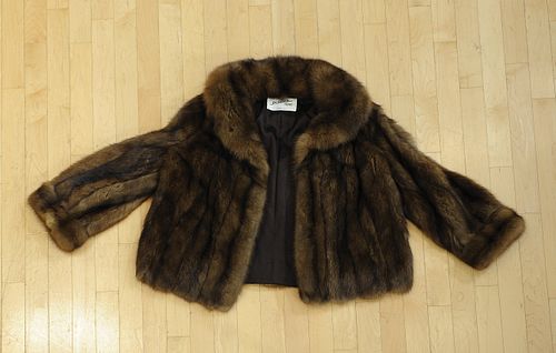 Two fur coats by Saks and Pollack Furs, Reading, P sold at auction on ...