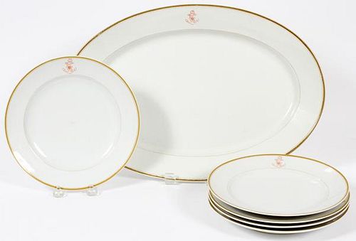IMPERIAL JAPANESE NAVY PORCELAIN DINNER PIECES
