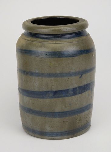 Stoneware canning jar