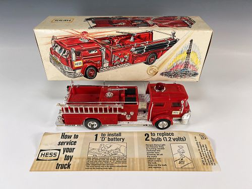 1970 HESS FIRE TRUCK IN ORIGINAL BOX
