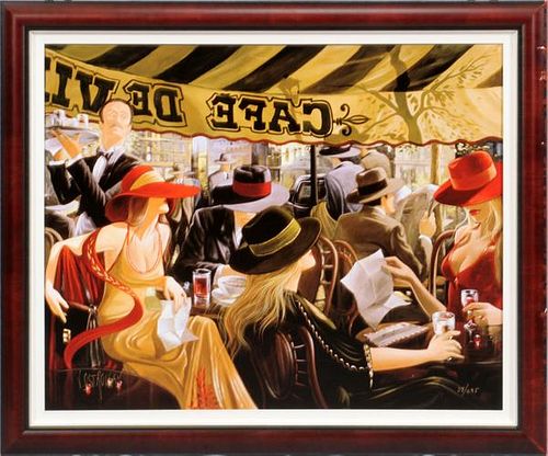 VICTOR OSTROVSKY GICLEE ON CANVAS
