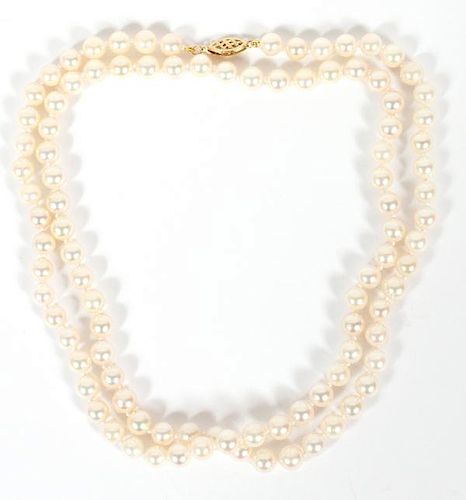 6.4MM NATURAL JAPANESE AAA PEARL NECKLACE