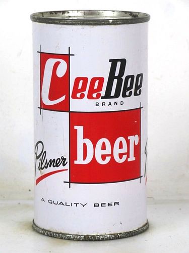 1955 CeeBee Pilsner Beer 12oz 48-27 Flat Top Can Hammonton New Jersey