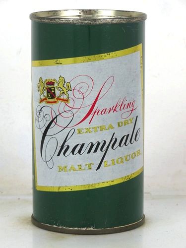 1958 Champale Malt Liquor 12oz 49-13 Flat Top Can Trenton New Jersey