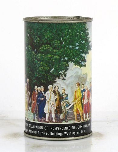 1938 Declaration Of Independance Bank Top Can