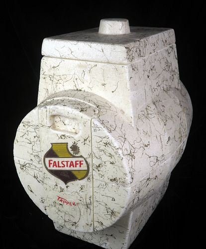 1966 Falstaff Beer Mini Keg Tapper Cooler Saint Louis Missouri