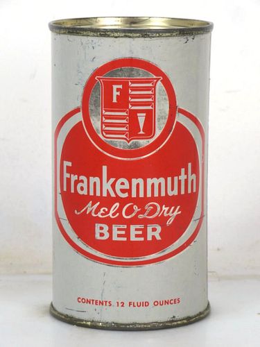 1959 Frankemuth Mel O Dry Beer 12oz 137-24.2 Flat Top Can Tampa Florida