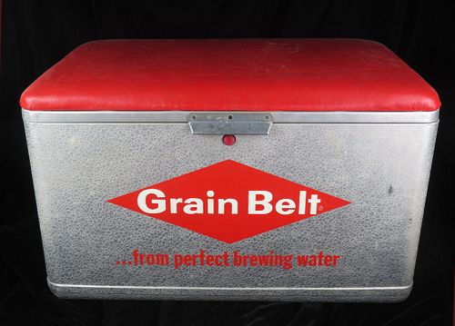 1959 Grain Belt Beer Ice Chest Cooler Minneapolis Minnesota