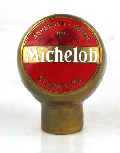 1935 Michelob Beer Ball Tap Handle BTM-596 Saint Louis Missouri