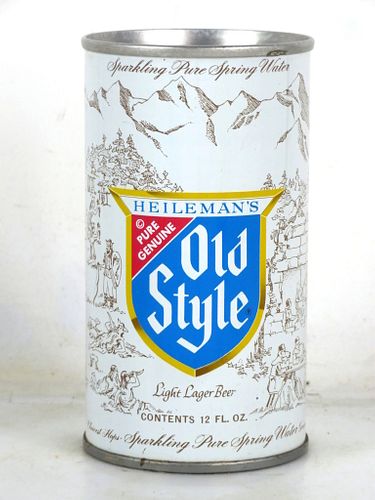 1962 Old Style Light Lager Beer 12oz 108-22V2a Unpictured Flat Top Can La Crosse Wisconsin