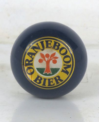 Tough 1958 Orangeboom Beer Ball Tap Handle Breda Noord-Brabant