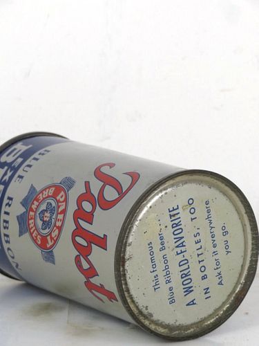 1939 Pabst Blue Ribbon Export Beer (Display Can) 12oz OI-656 Opening Instruction Can Milwaukee Wisconsin