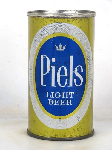 1953 Piel's Light Beer 12oz 115-19V Unpictured. Flat Top Can Staten Island New York