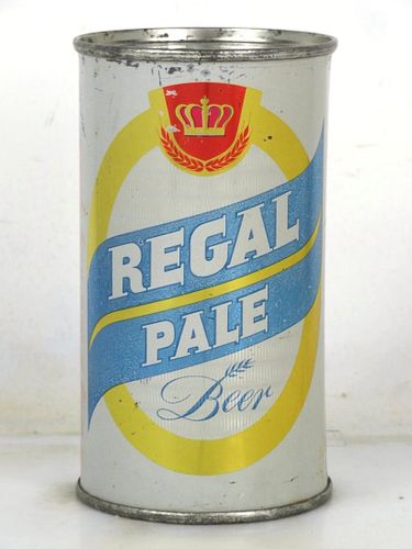 1954 Regal Pale Beer 12oz 121-02.4 Bank Top Can San Francisco California