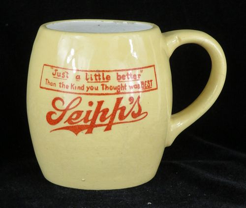 1906 Seipp's Beer 4 Inch Tall Stein Chicago Illinois