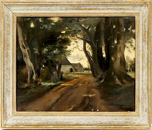 THEOPHILE DE BOCKOIL ON CANVAS LATE 19TH CENTURY