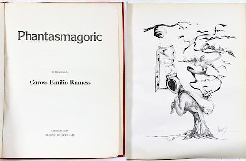 CAROSS EMILIO RAMESS PHANTASMAGORIC 19 LITHOGRAPHS