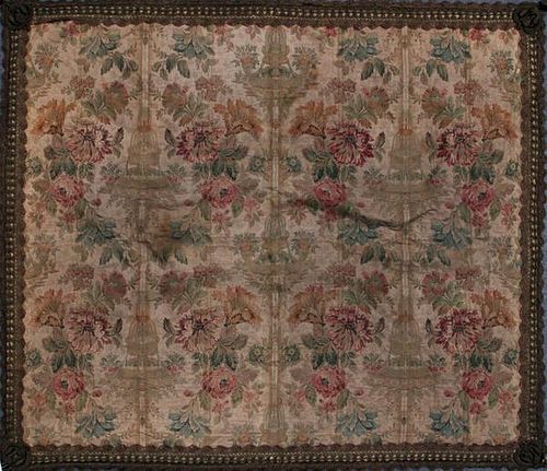 SILK FLORAL TAPESTRY