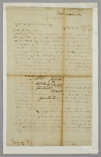 Andrew Hershey signed judgment, York County, Pen
