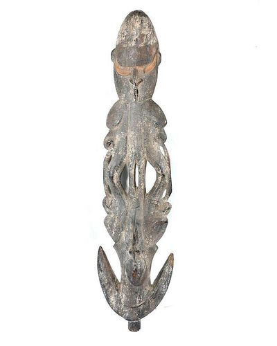 Papua New Guinea Food Hook Carving.