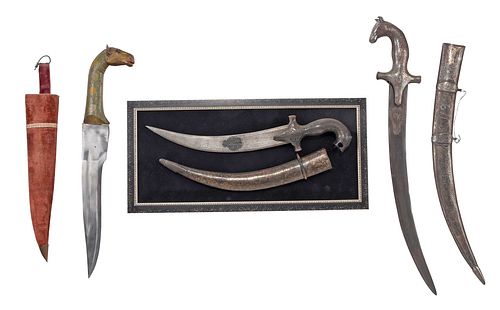 Three Indo-Persian Daggers
