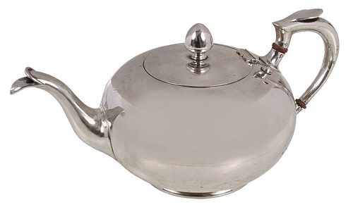Austria Hungarian Silver Teapot