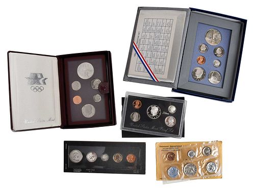 20th Century Mint and Proof Coin Sets 