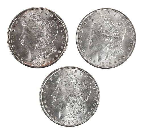 Roll Uncirculated Morgan Dollars, Philadelphia Mint 