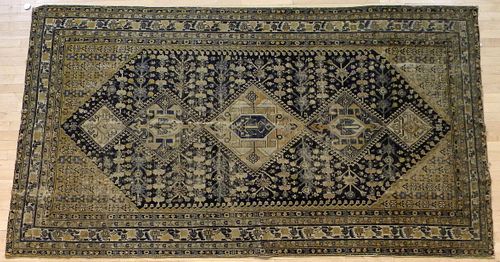 Hamadan carpet, ca. 1915, 10'2" x 5'7".