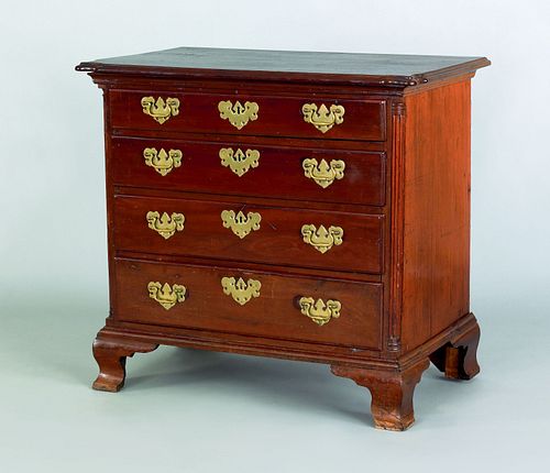 Philadelphia Chippendale mahogany chest of drawers