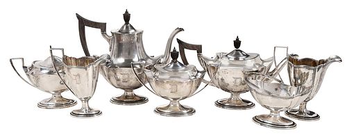 Seven Piece Gorham Sterling Tea and Coffee Items