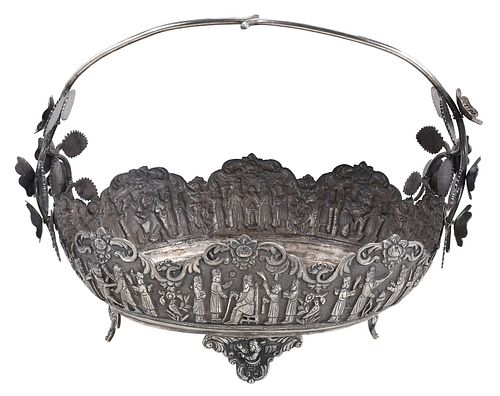Persian Silver Basket