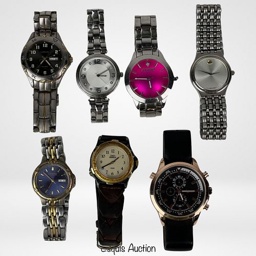 Assortment of Men's Wrist Watches sold at auction on 22nd August ...