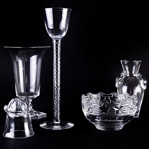 Group of American Colorless Glassware