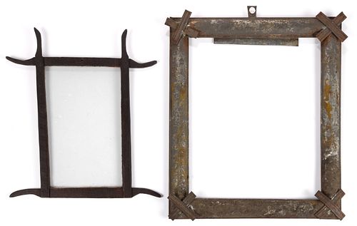 VIRGINIA FOLK ART PICTURE FRAMES, LOT OF TWO