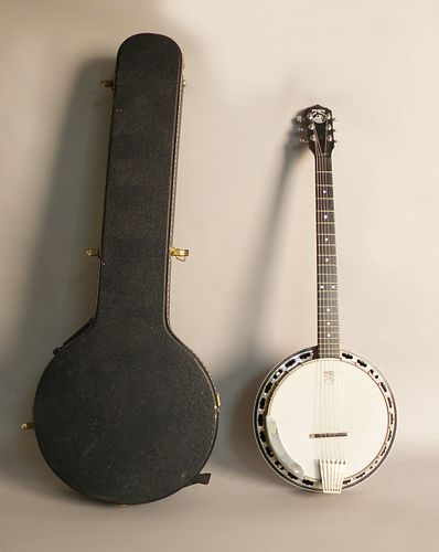 Deering six string banjo, 20th c.